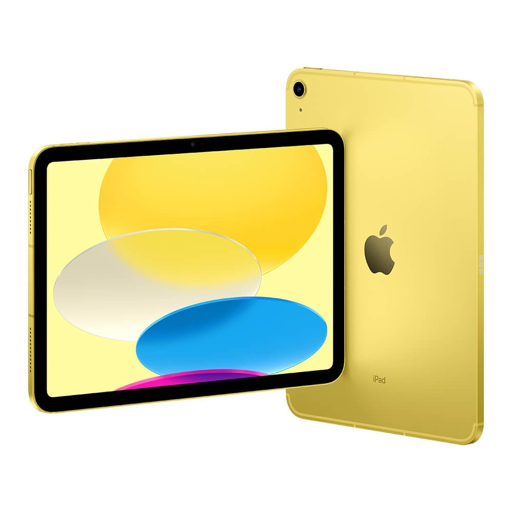iPad 10,9" Wi-Fi + Cellular 64Gt - keltainen