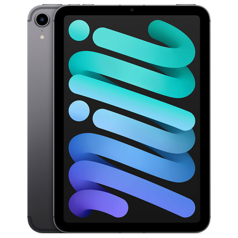 iPad mini Wi-Fi + Cellular 64Gt - tähtiharmaa