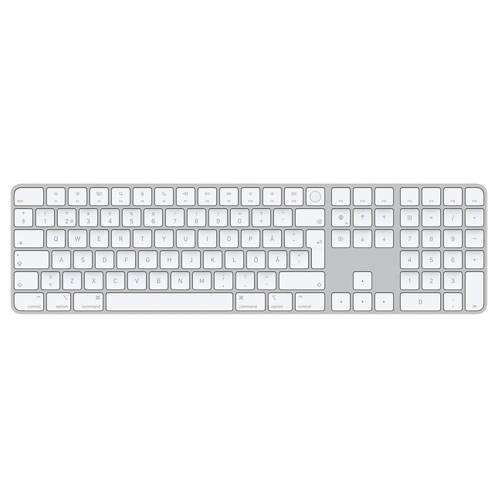 Magic Keyboard Touch ID ja numeronäppäimistö (USB-C), Apple Siliconilla varustetuille Maceille - Suomi/Ruotsi