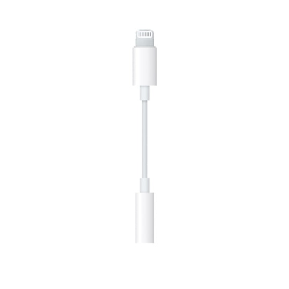 Apple lightning–3,5-mm-kuulokeliitäntäsovitin