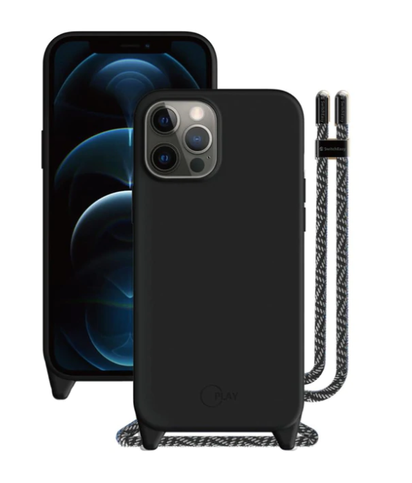 SwitchEasy PLAY iPhone 12 Pro Max, musta