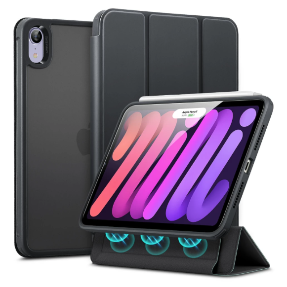 ESR Rebound Hybrid Case iPad mini - musta (A17 Pro)