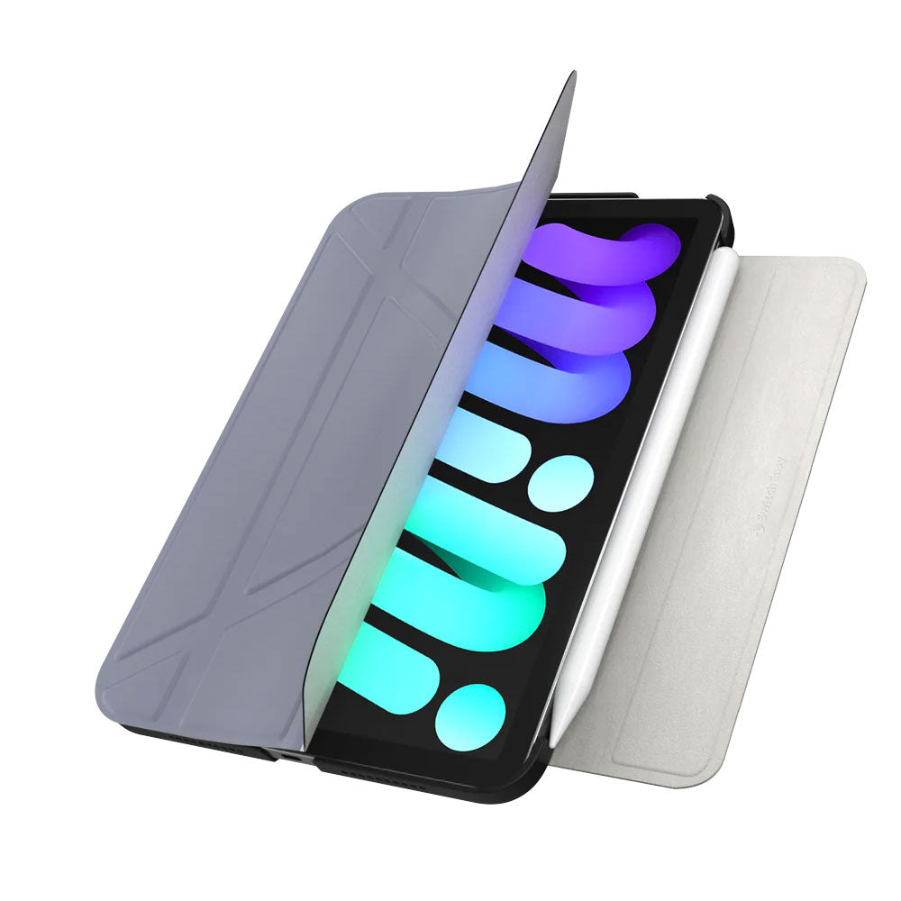 Switcheasy Origami iPad mini suoja (A17 Pro), alaskan sininen