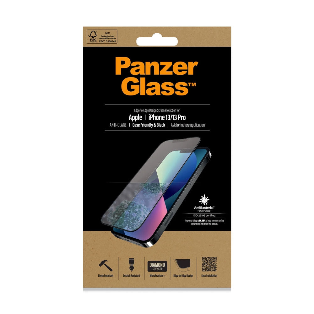 PanzerGlass panssarilasi iPhone 13 | 13 Pro, reunasta reunaan