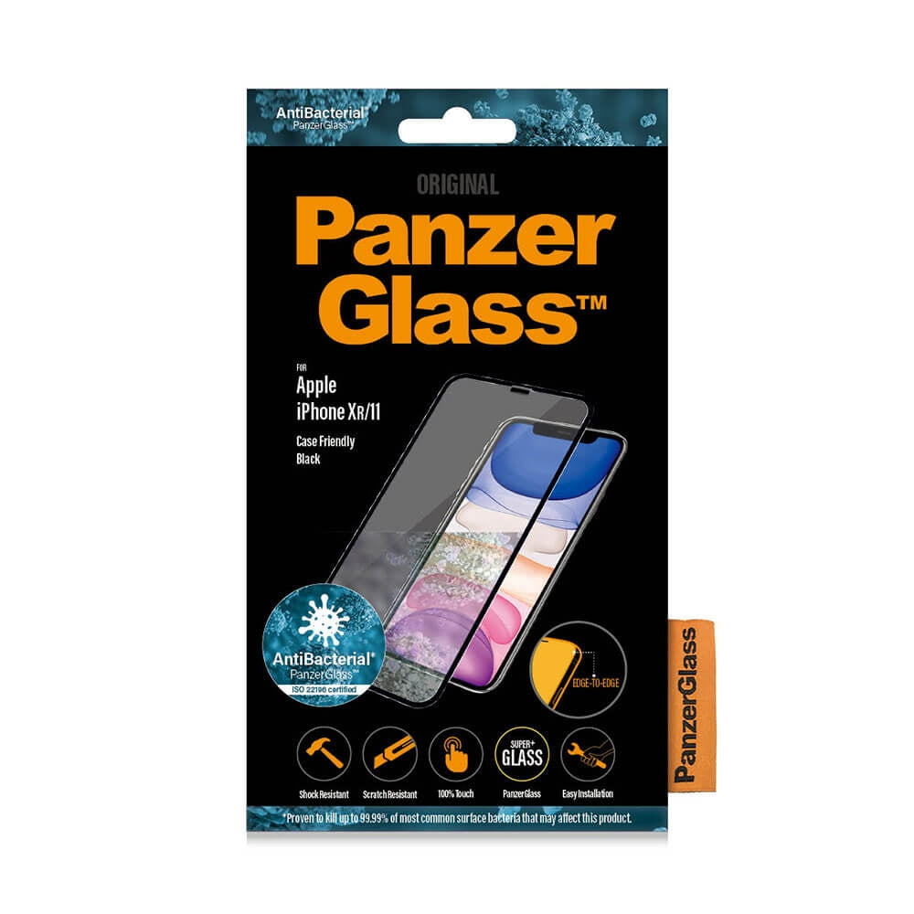 PanzerGlass panssarilasi iPhone 11 | XR, reunasta reunaan