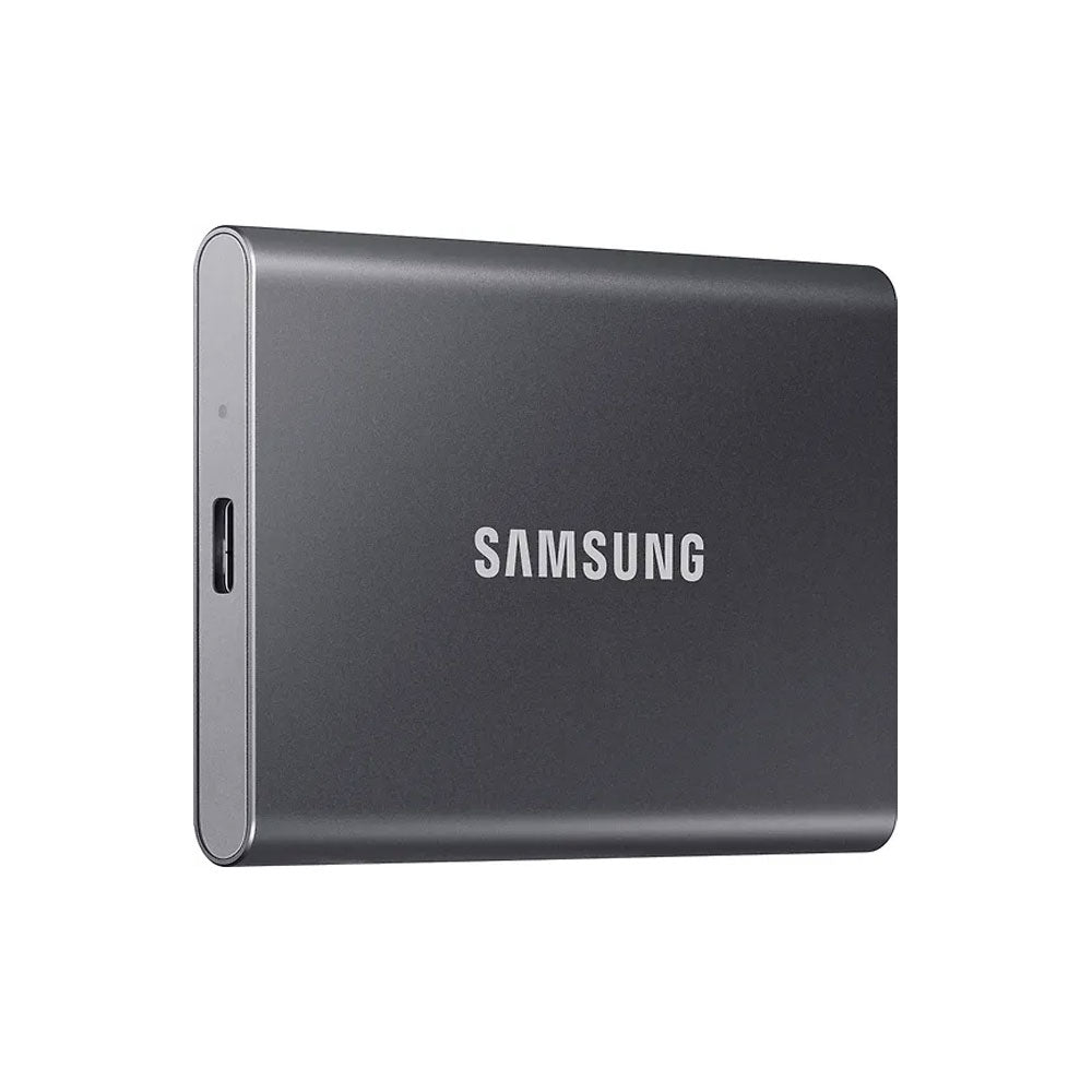 Samsung T7 -ulkoinen SSD-levy, 2 Tt - harmaa