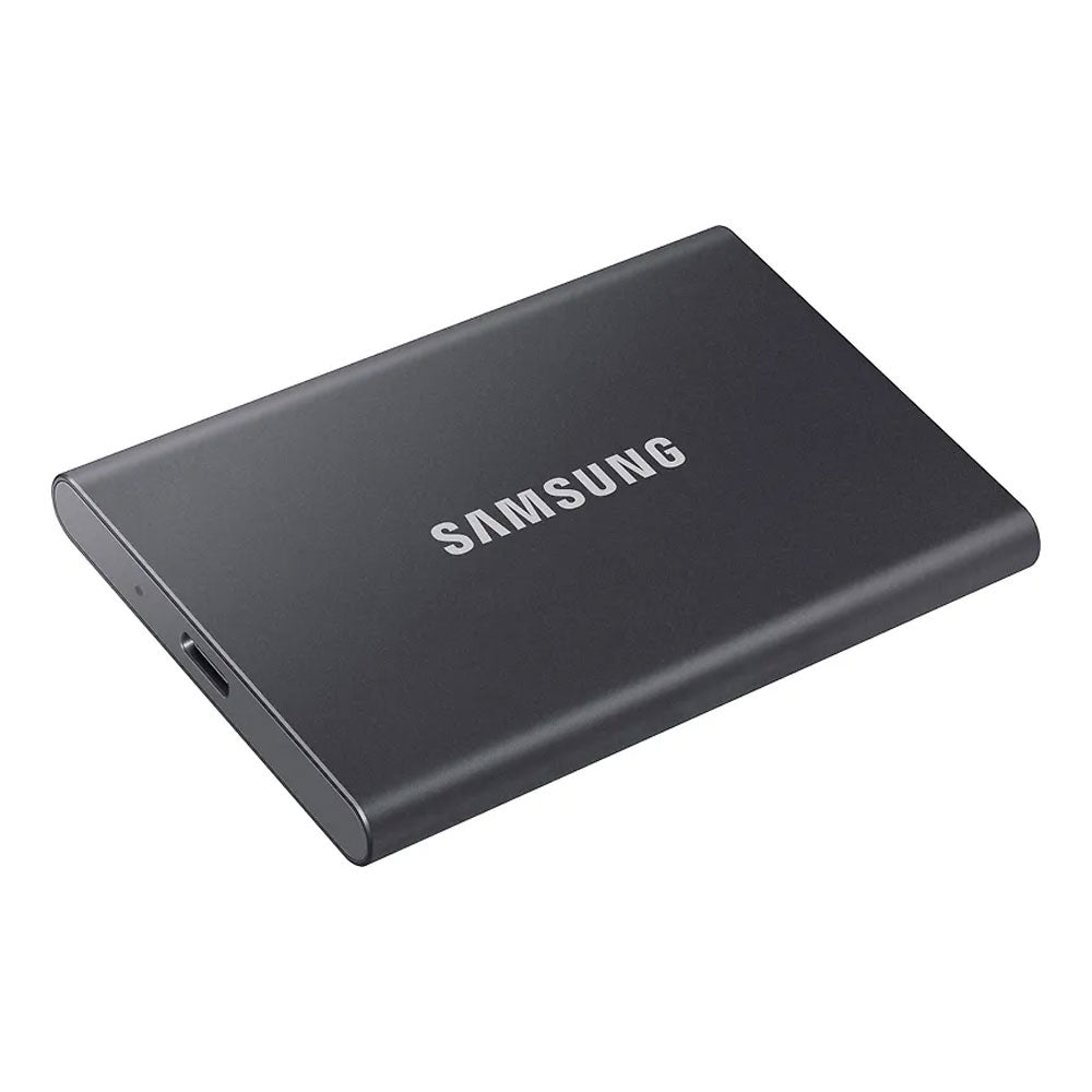 Samsung T7 -ulkoinen SSD-levy, 1 Tt - harmaa