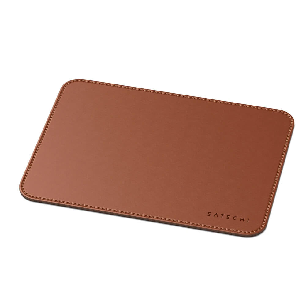 Satechi Eco Leather -hiirimatto, tekonahkaa, ruskea