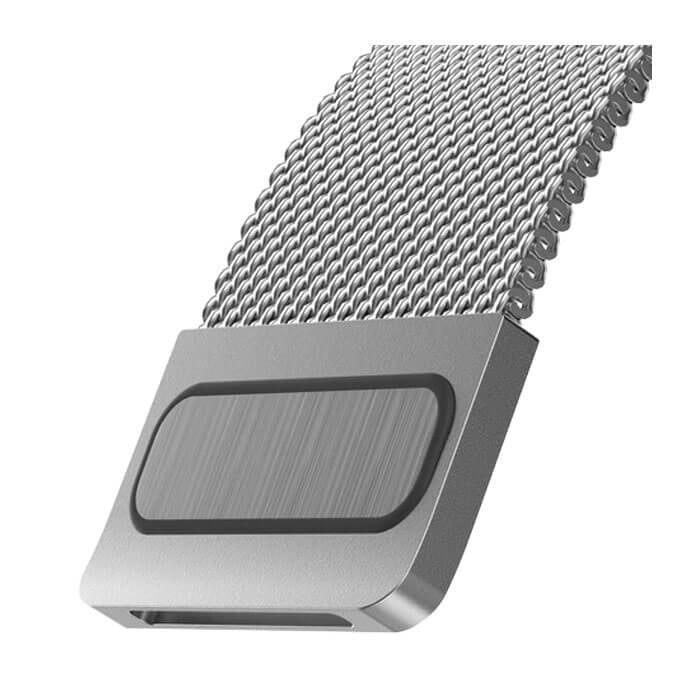 SwitchEasy Mesh Stainless Steel Loop ranneke 44/45/46/49 mm - hopea