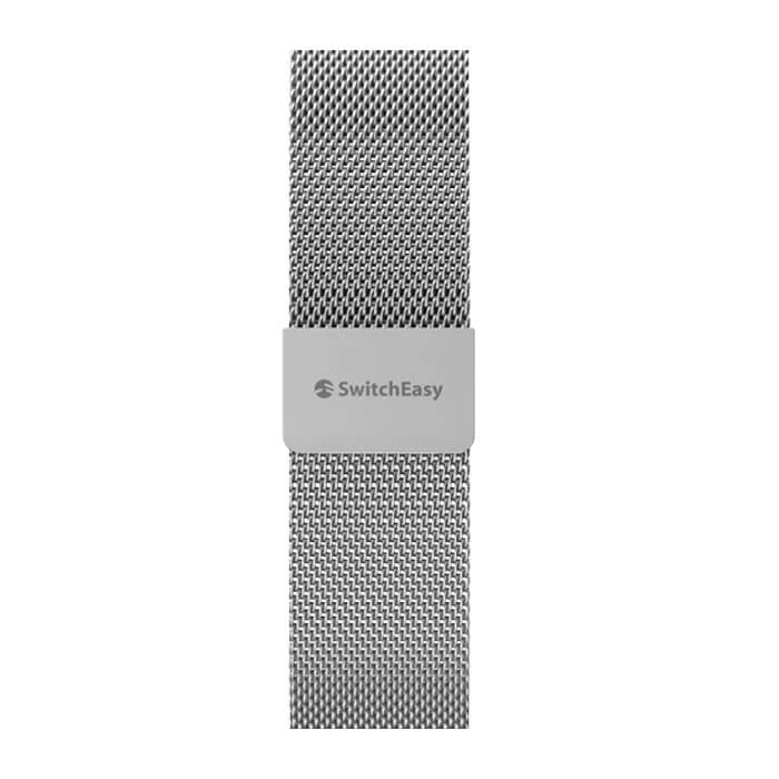 SwitchEasy Mesh Stainless Steel Loop ranneke 38/40/41/42 mm - hopea