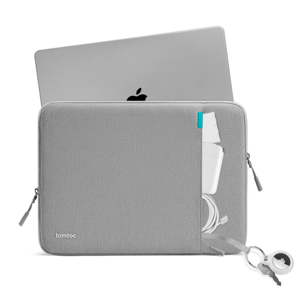 tomtoc Defender-A13 MacBook Pro 14" suojatasku - harmaa