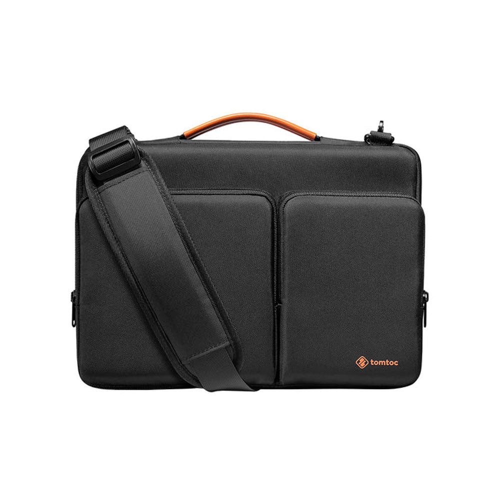 tomtoc Defender-A42 MacBook Pro 16" olkalaukku - musta