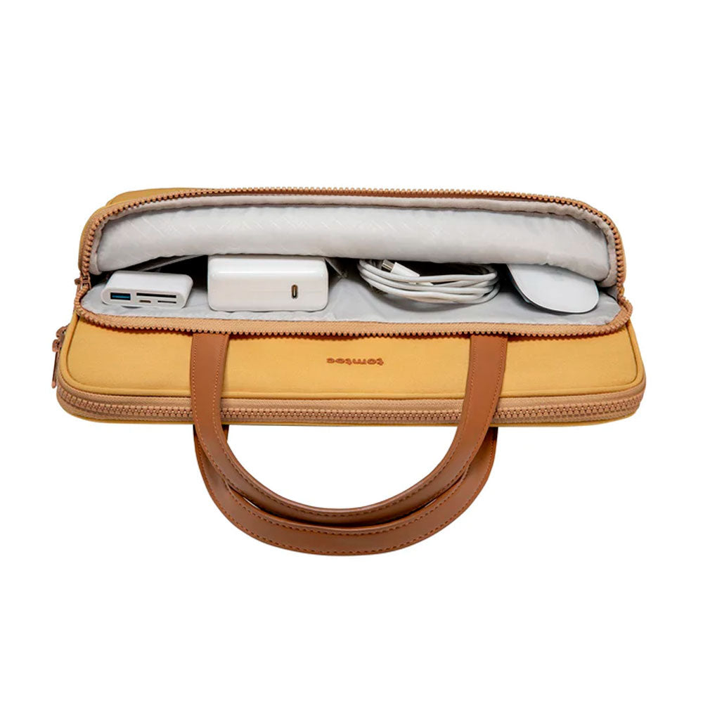 Tomtoc The Her-H21 laukku 14" MacBook Prolle - keltainen