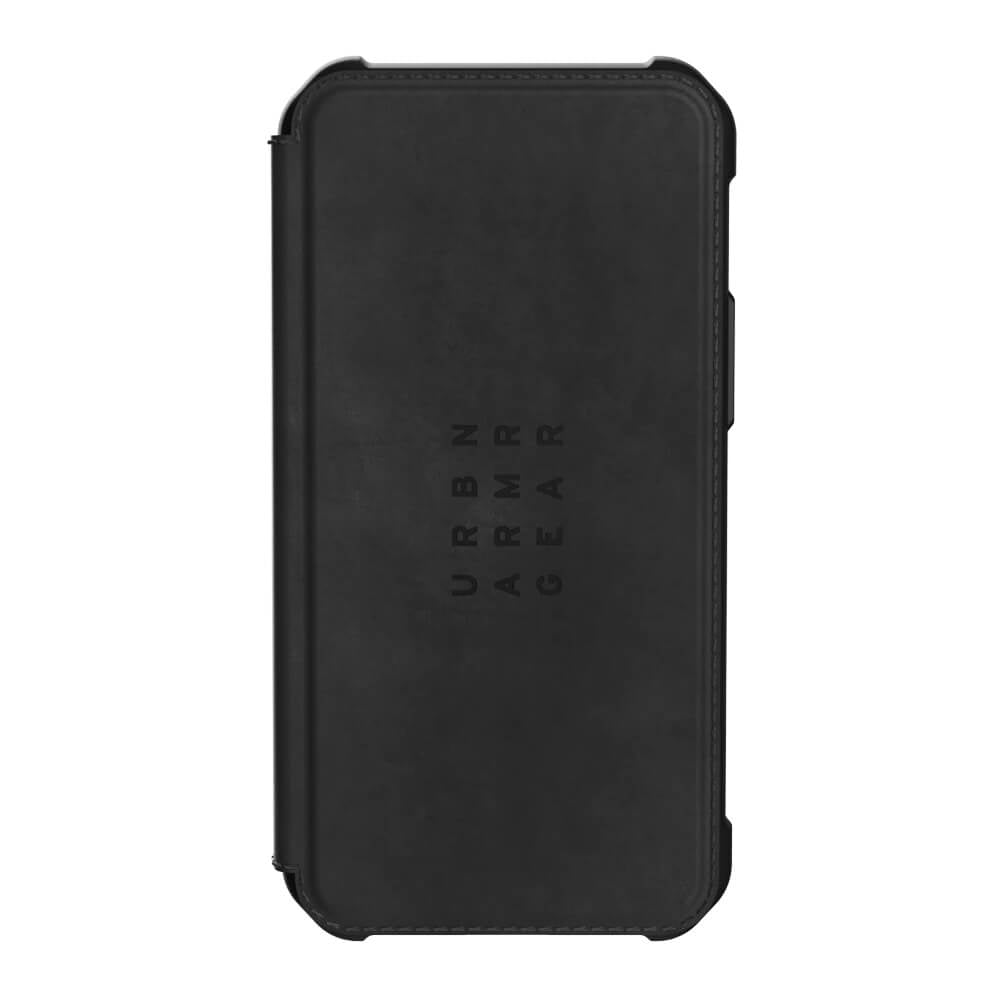 UAG Metropolis iPhone 12 mini suoja, nahkaa, musta