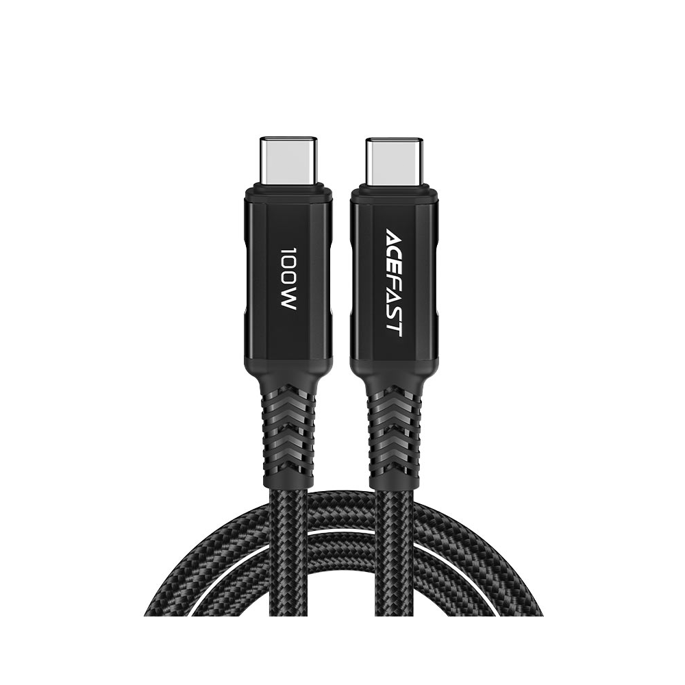 ACEFAST USB-C latauskaapeli, musta (2m)