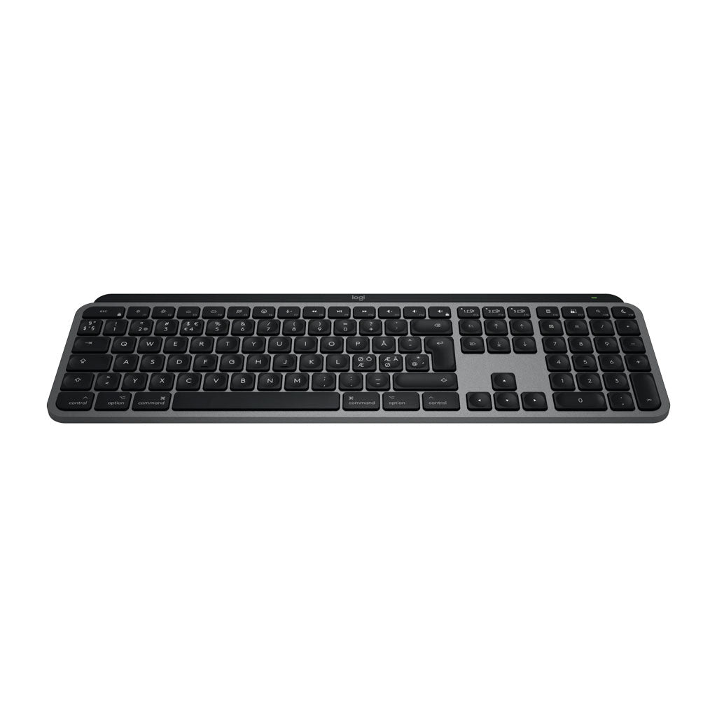 Logitech MX Keys S Macille -langaton näppäimistö, tähtiharmaa