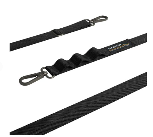 MAGEASY Sling strap + card 20mm, kantohihna iPhonelle, musta