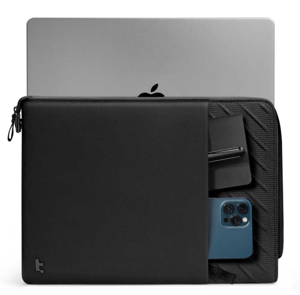 Tomtoc Voyage-A10 MacBook Pro 14" suoja, musta