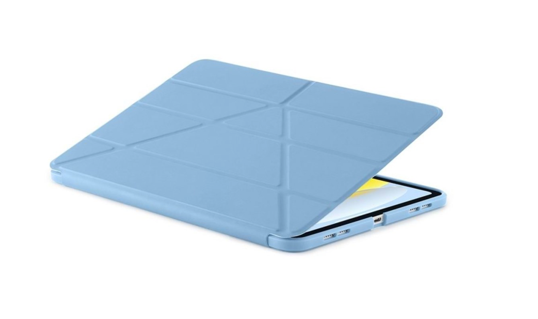 Pipetto Origami iPad 10.9" ja 11" suojus - vaalean sininen