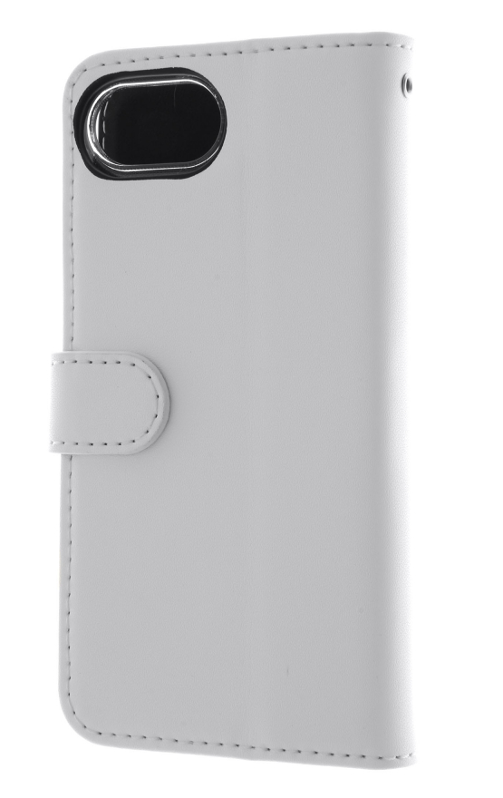 Insmat Exclusive lompakkosuoja iPhone 16e valkoinen
