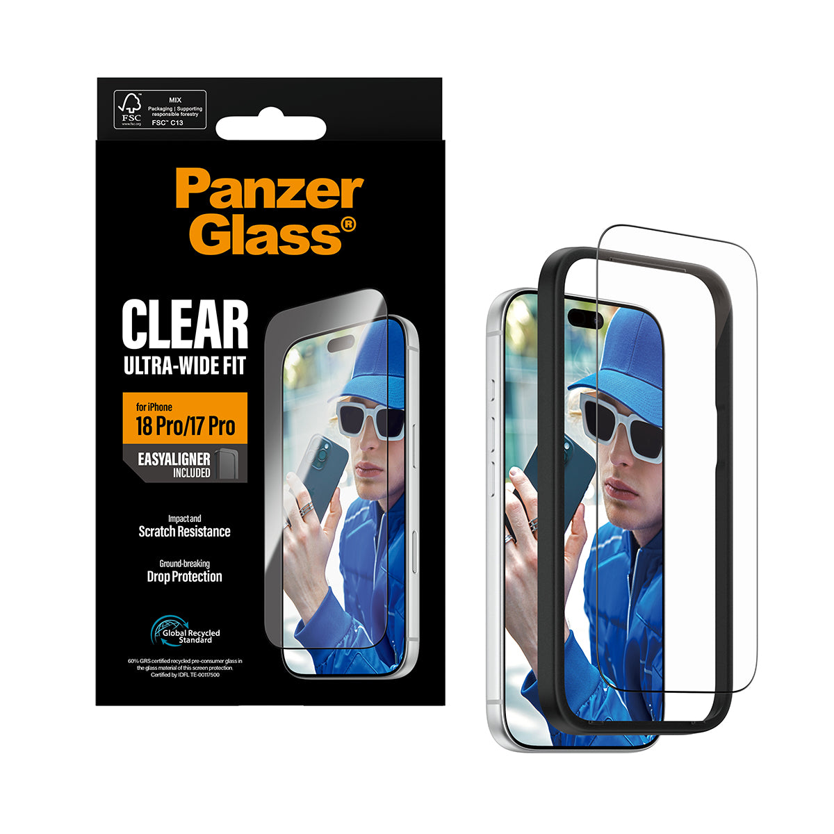 PanzerGlass panssarilasi iPhone 18 Pro | 17 Pro Ultra-Wide