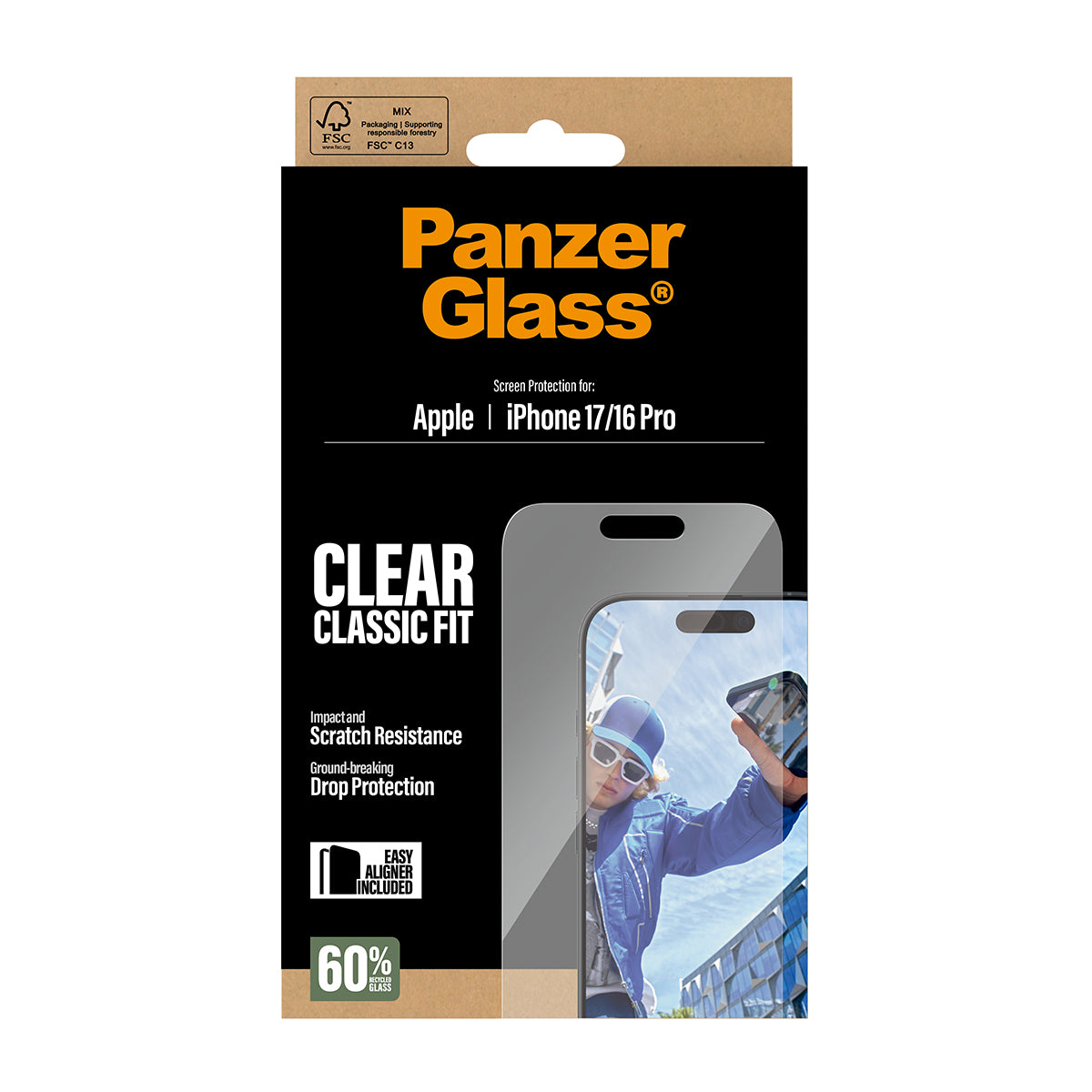 PanzerGlass panssarilasi iPhone 17 | 16 Pro