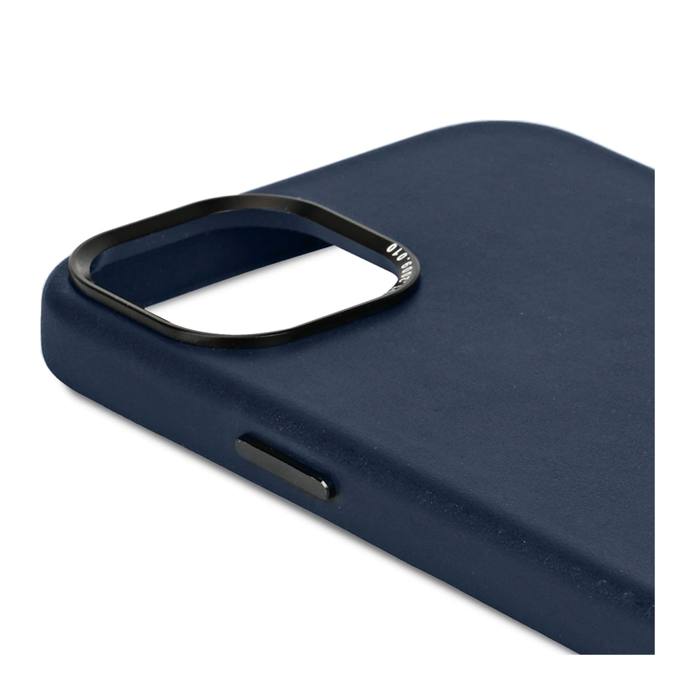 Decoded nahkakuori iPhone 15 - sininen