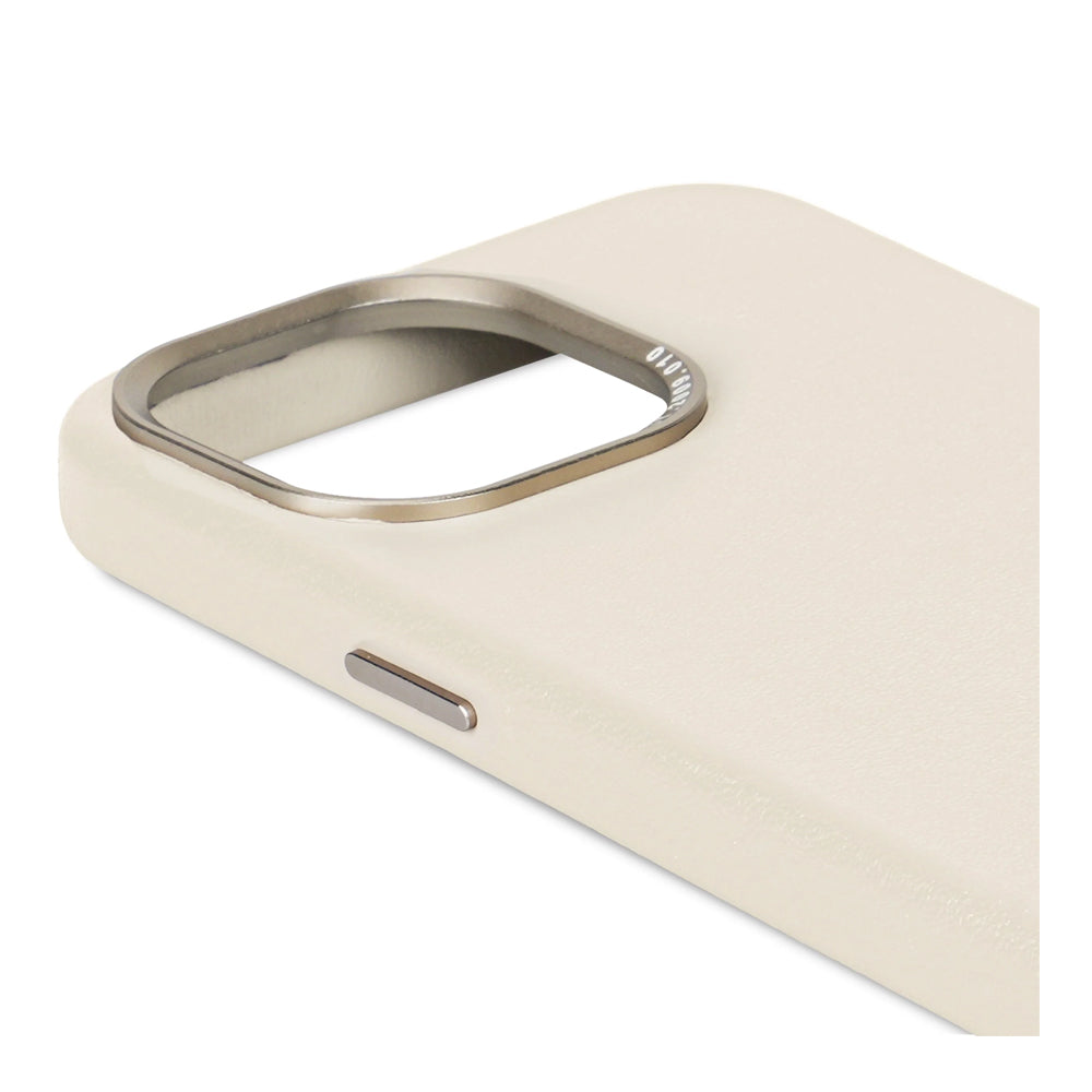 Decoded nahkakuori iPhone 15 Pro Max - savi