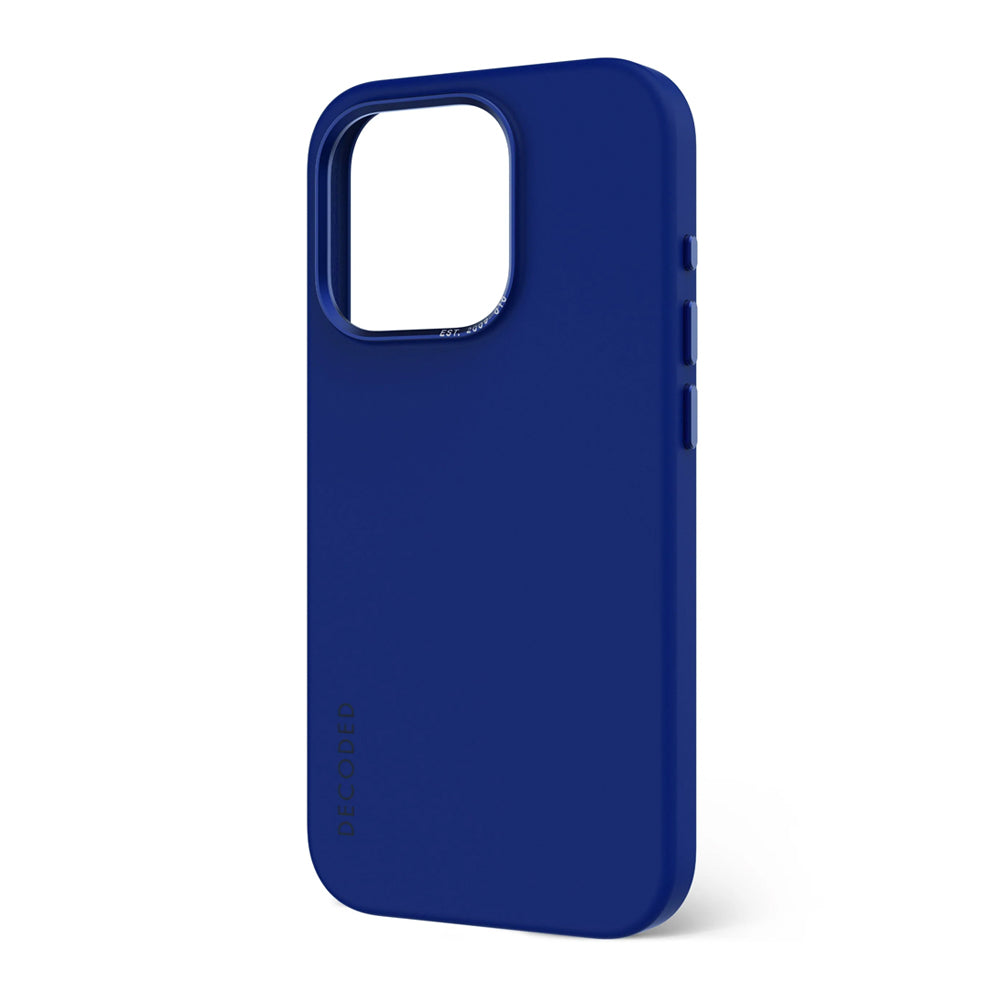 Decoded iPhone 15 Pro Max silikonikuori MagSafella - sininen