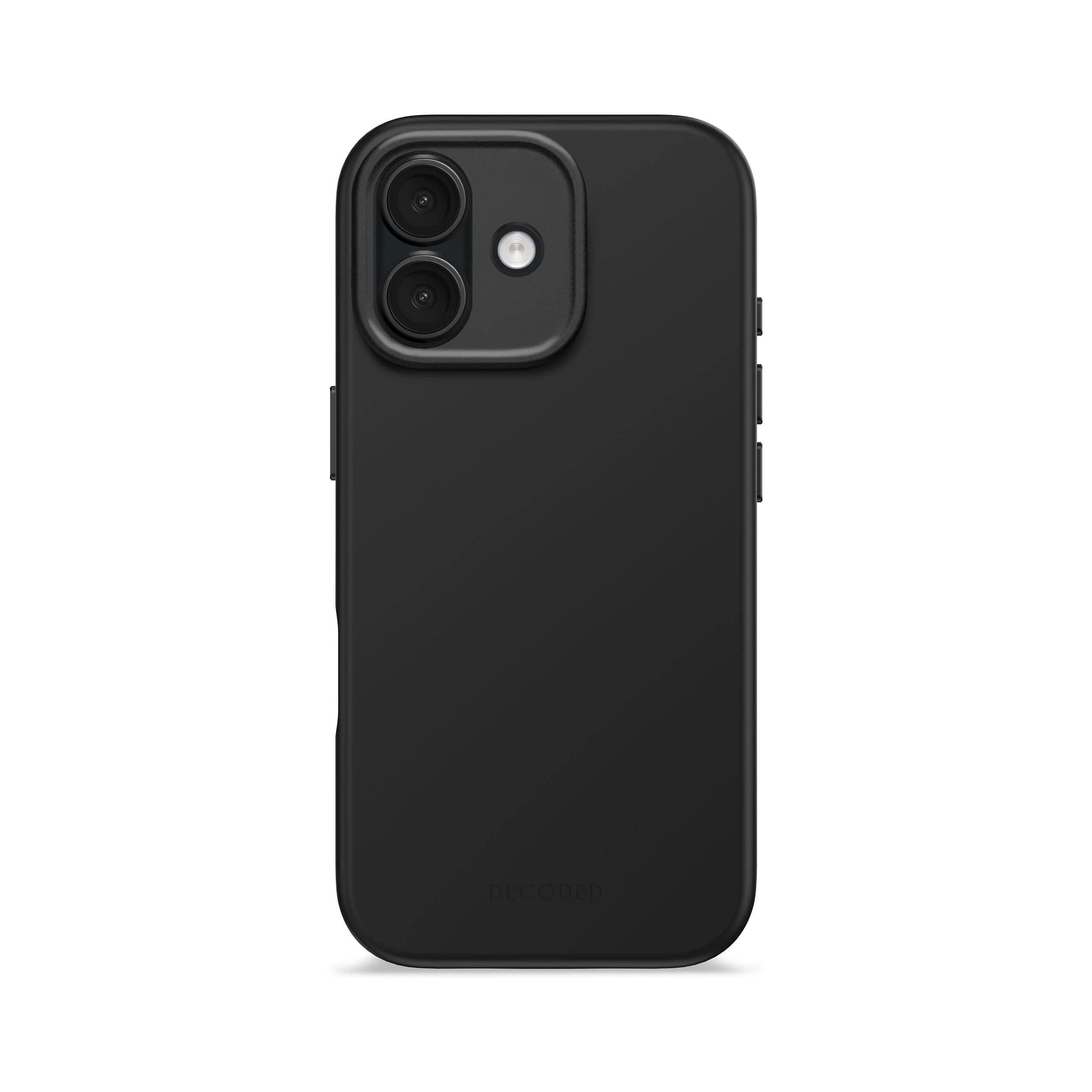 Decoded iPhone 17 silikonikuori MagSafella - musta