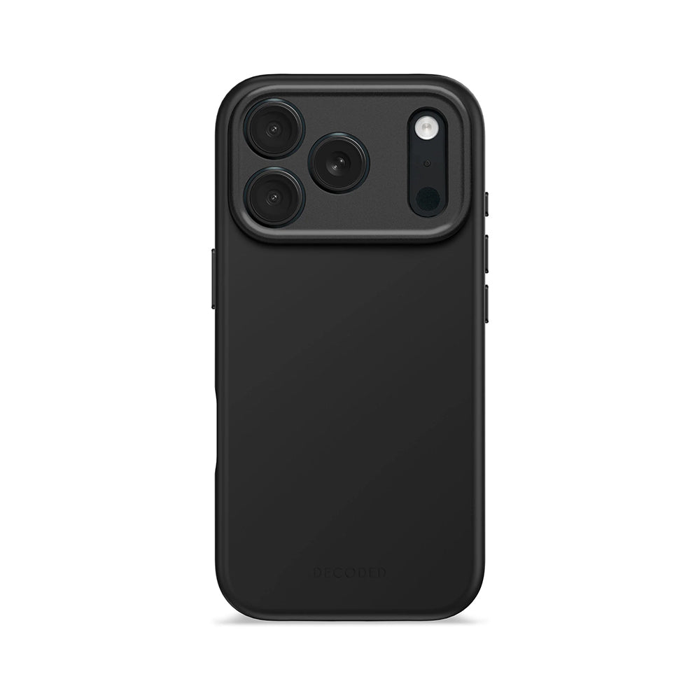 Decoded iPhone 17 Pro Max silikonikuori MagSafella - musta