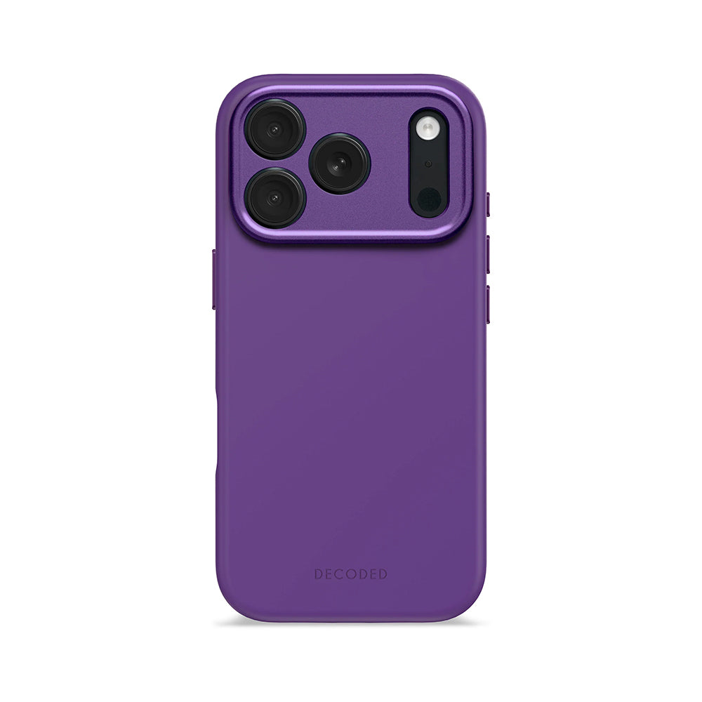 Decoded iPhone 17 Pro Max silikonikuori MagSafella - violetti
