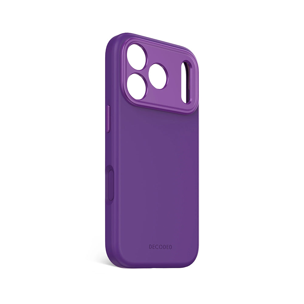 Decoded iPhone 17 Pro silikonikuori MagSafella - violetti
