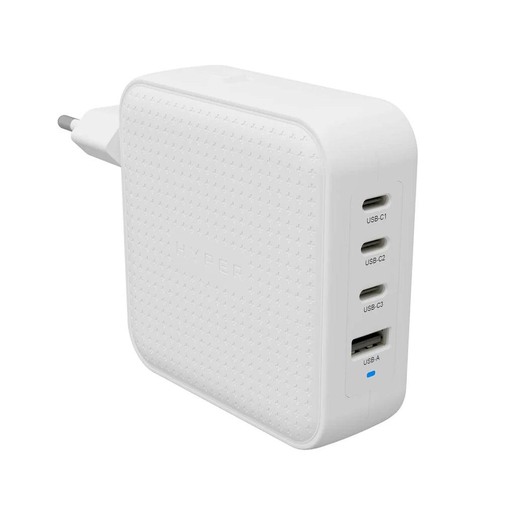 Hyper HyperJuice 100W USB-C GaN virtalähde, valkoinen