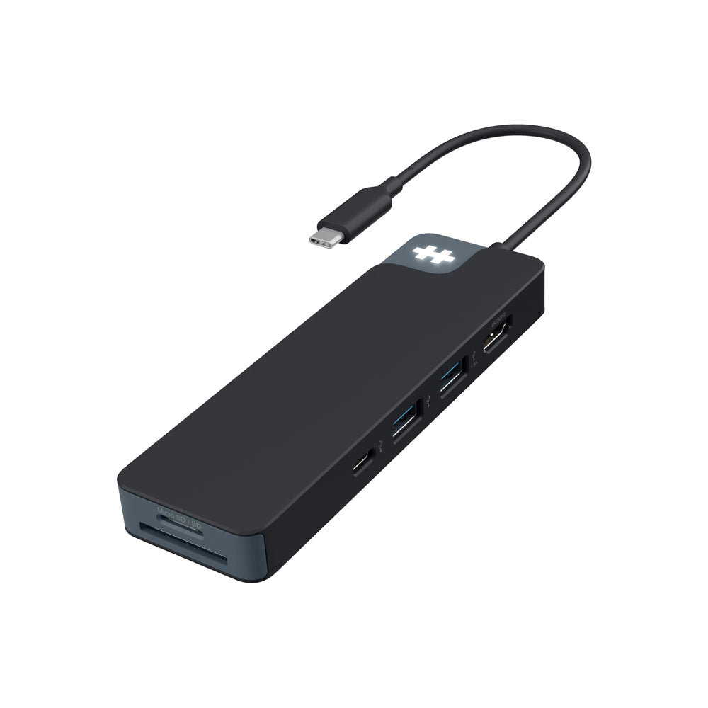 Hyper HyperDrive Flex 8 Port USB-C Hubi, musta