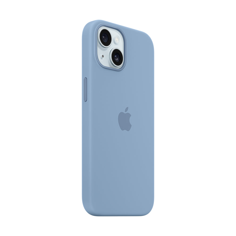 iPhone 15:n MagSafe-silikonikuori - talvensininen