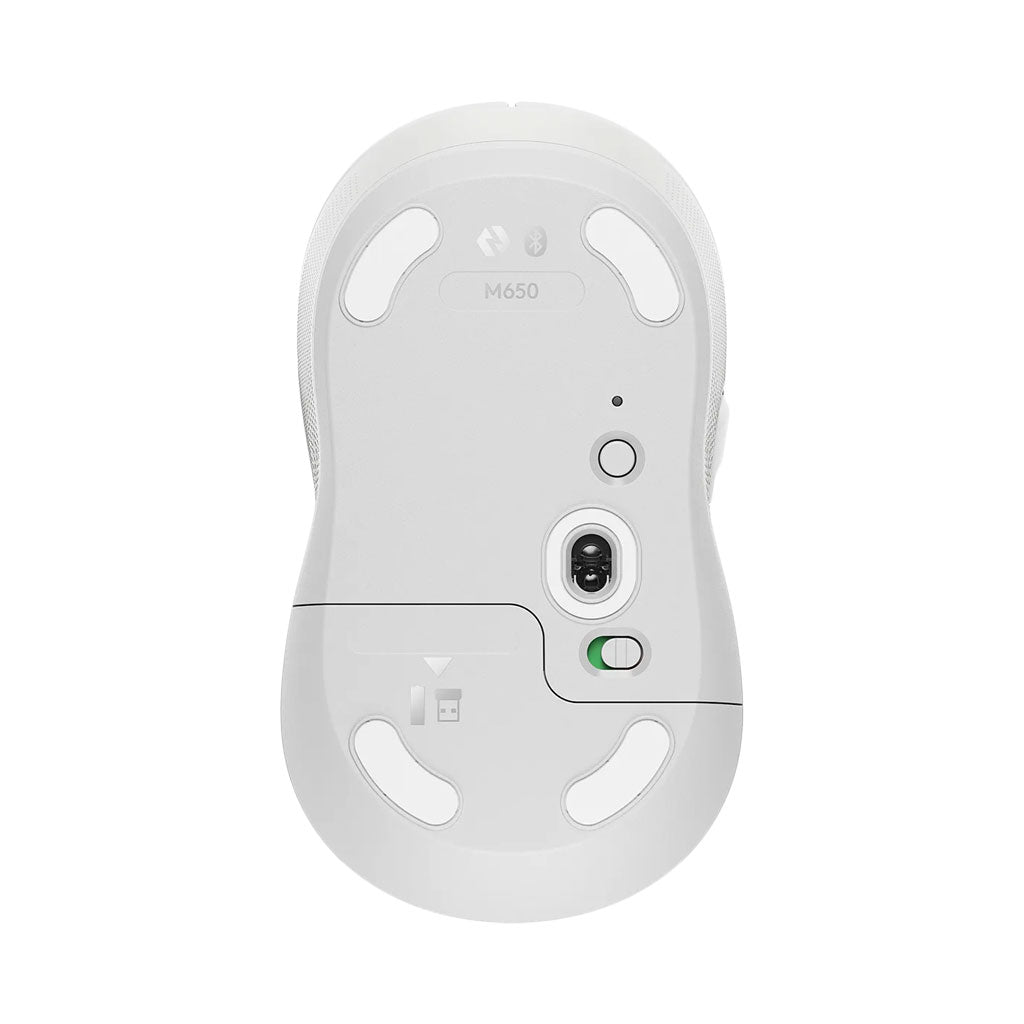 Logitech Signature M650 langaton hiiri, luonnonvalkoinen