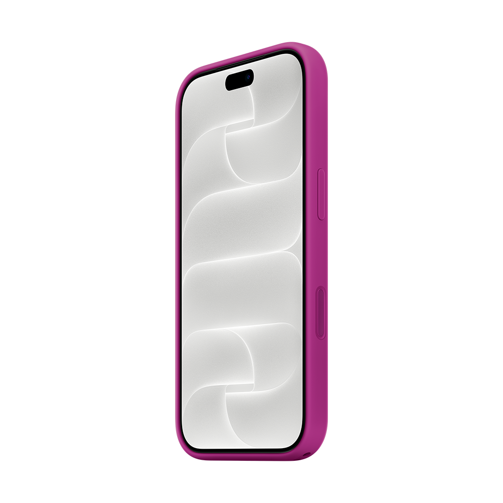iPhone 18 Pro Maxin MagSafe-silikonikuori - magenta