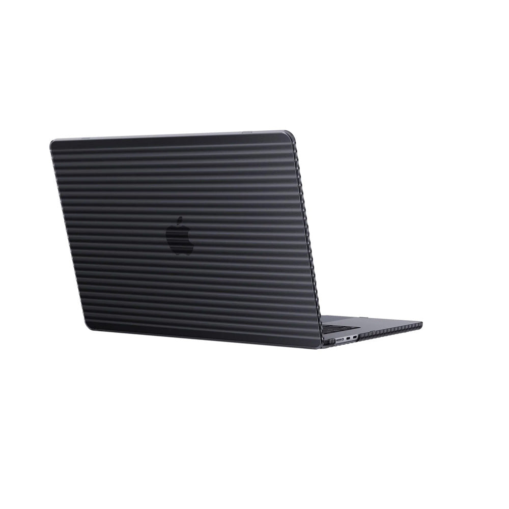 TECH21 Evo Wave -kotelo MacBook Air 15" (M2/M3) - harmaa
