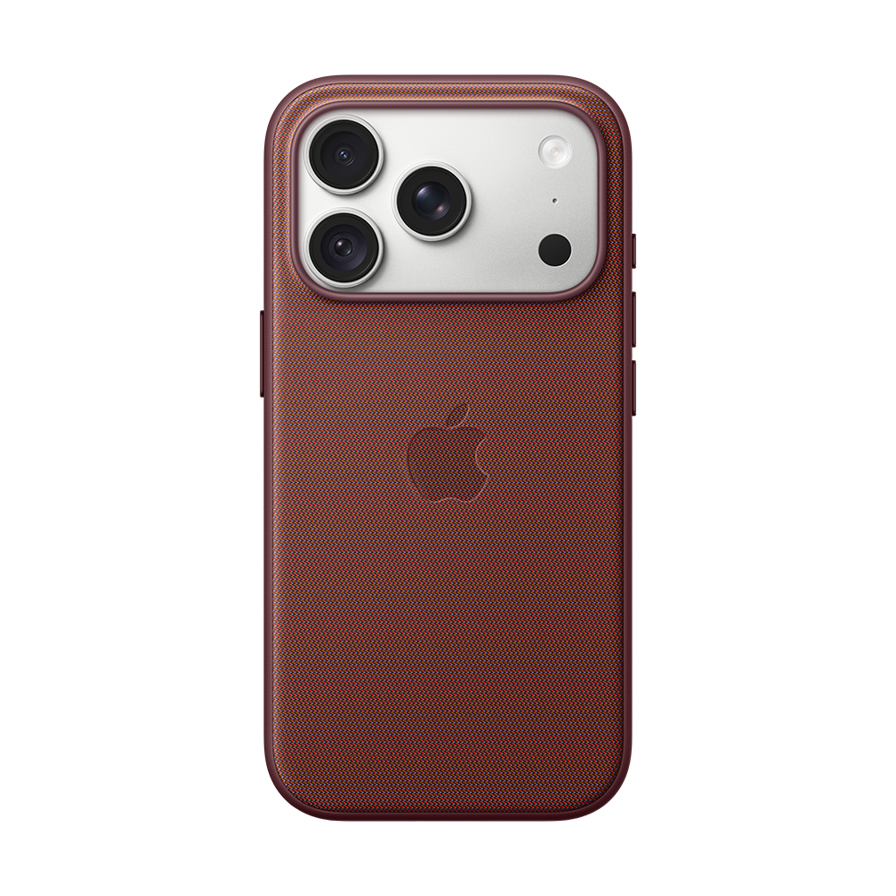 iPhone 18 Pron TechWoven-kuori MagSafella - viininpunainen