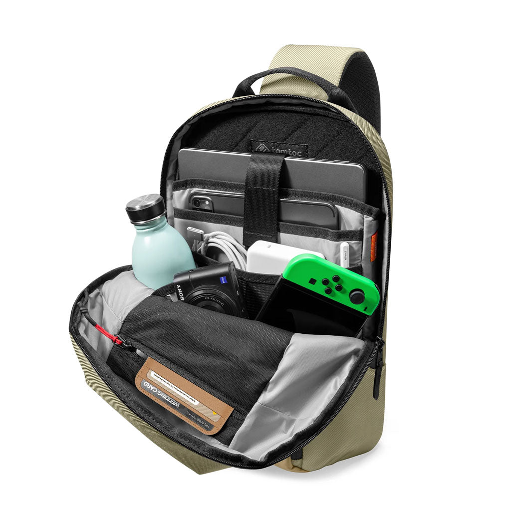tomtoc Navigator-T24 7L -olkareppu, khaki