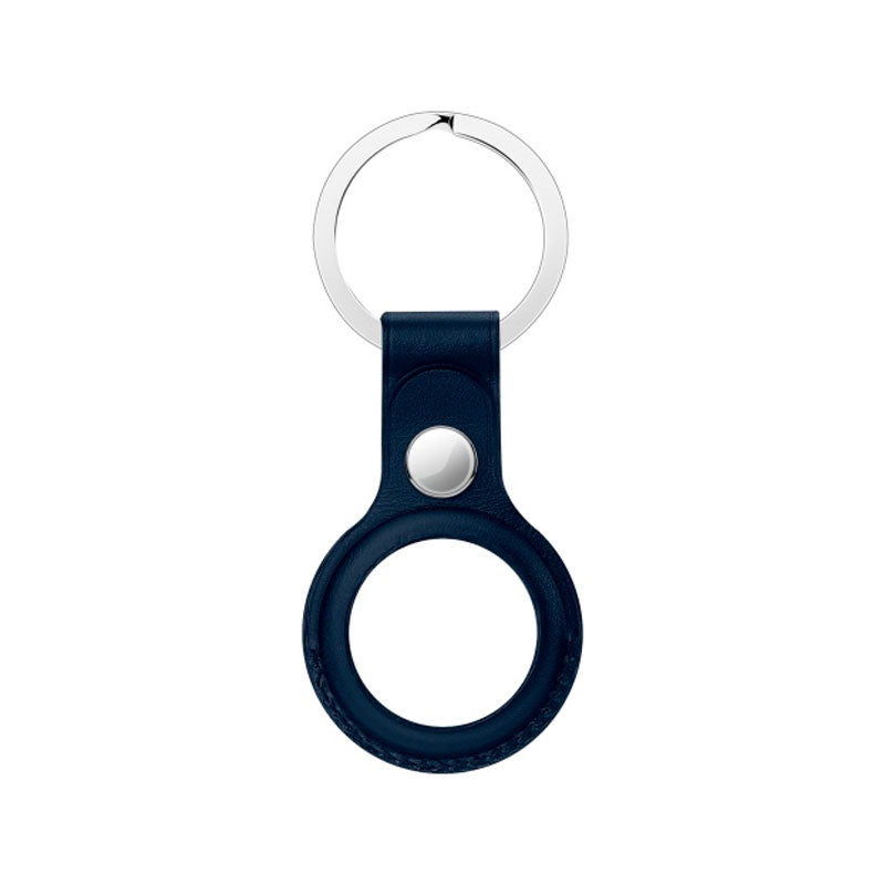 Sdesign Metro Leather Case AirTag avaimenperä - sininen
