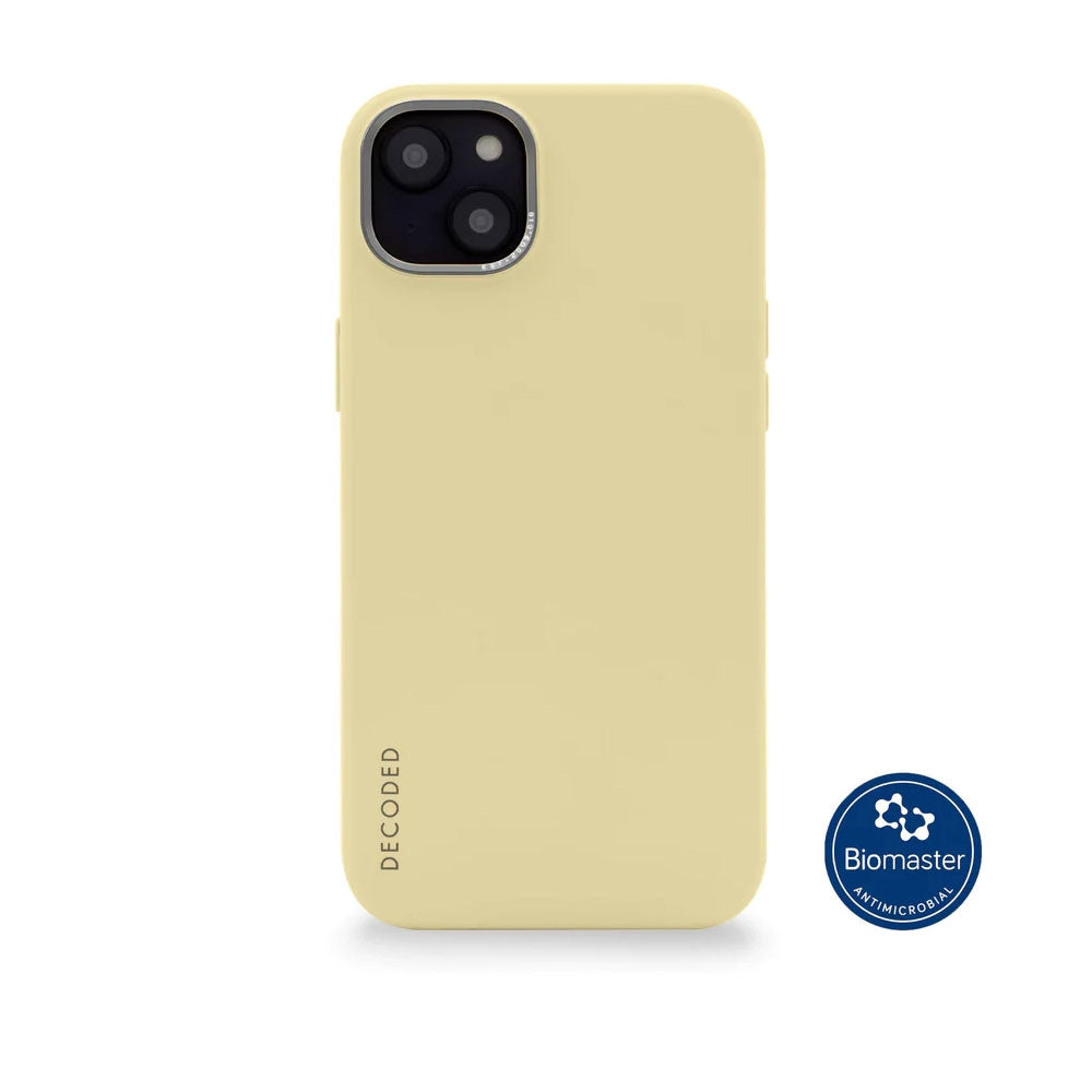 Decoded iPhone 14 Plus silikonikuori MagSafella - keltainen