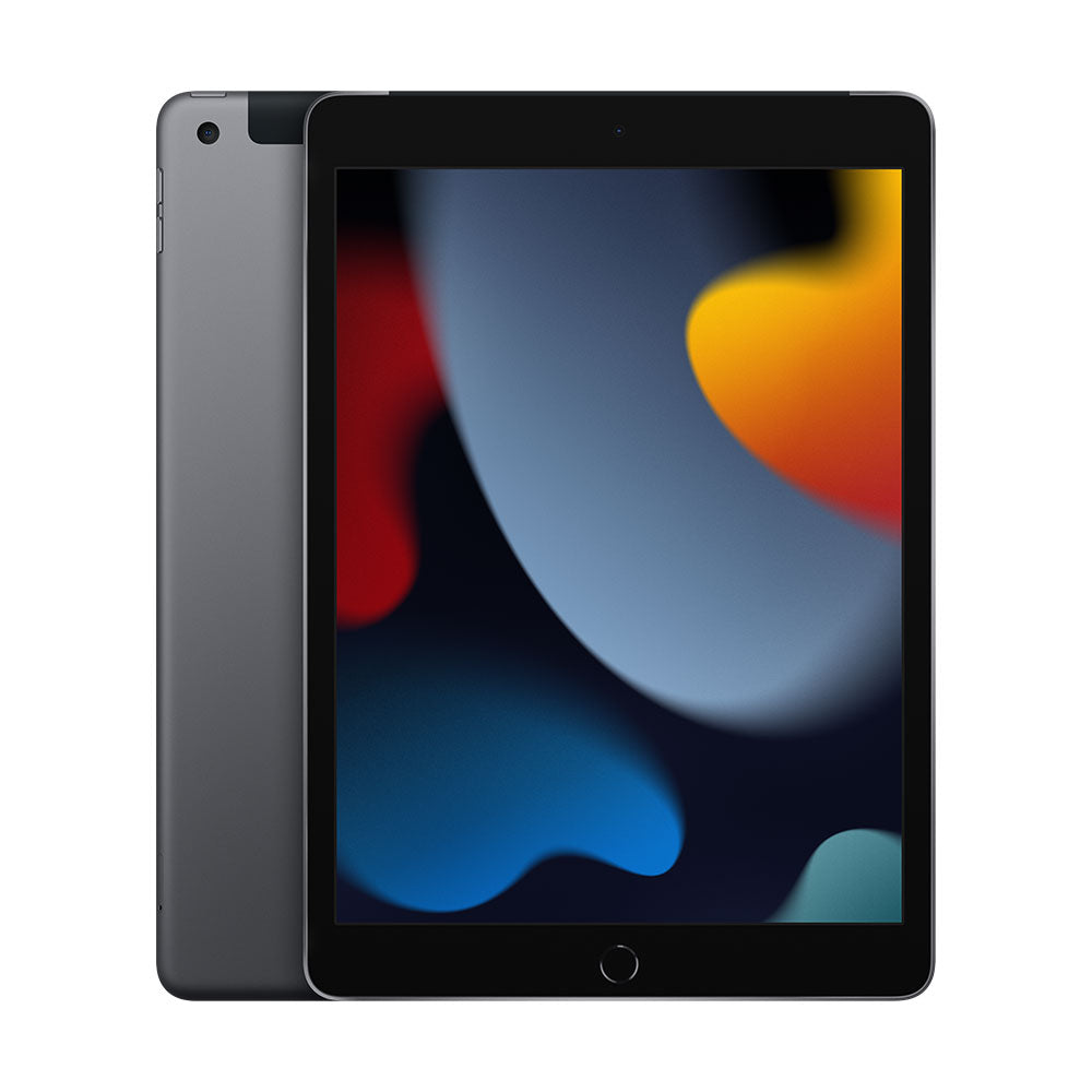 iPad 10,2" Wi-Fi + Cellular 64Gt - tähtiharmaa