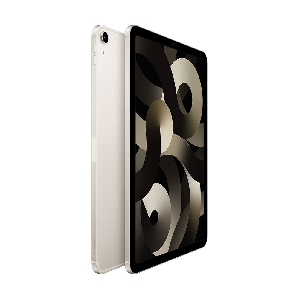 iPad Air Wi-Fi + Cellular 64Gt - tähtivalkea