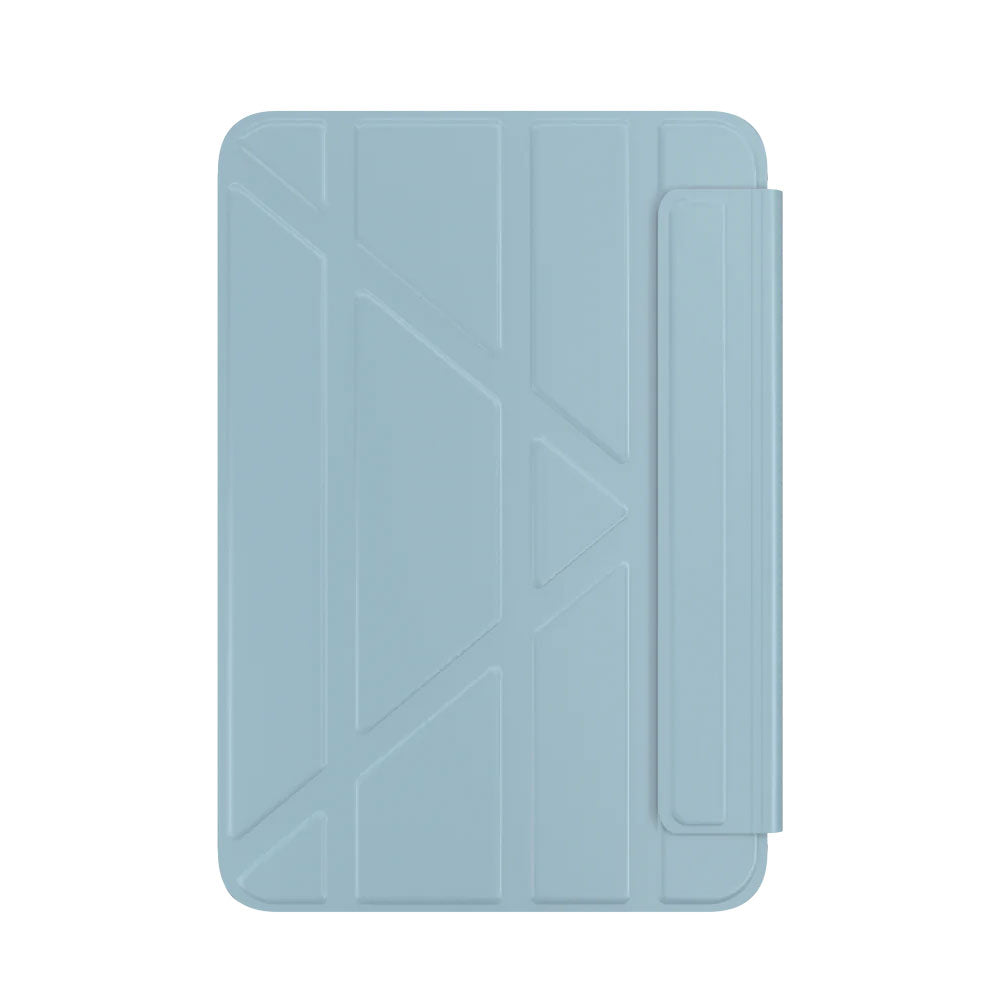 Switcheasy Origami iPad Mini 6. generaatio suoja, turkoosin sinertävä
