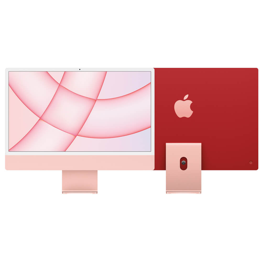 iMac 24" M1 8Gt, 256Gt - pinkki