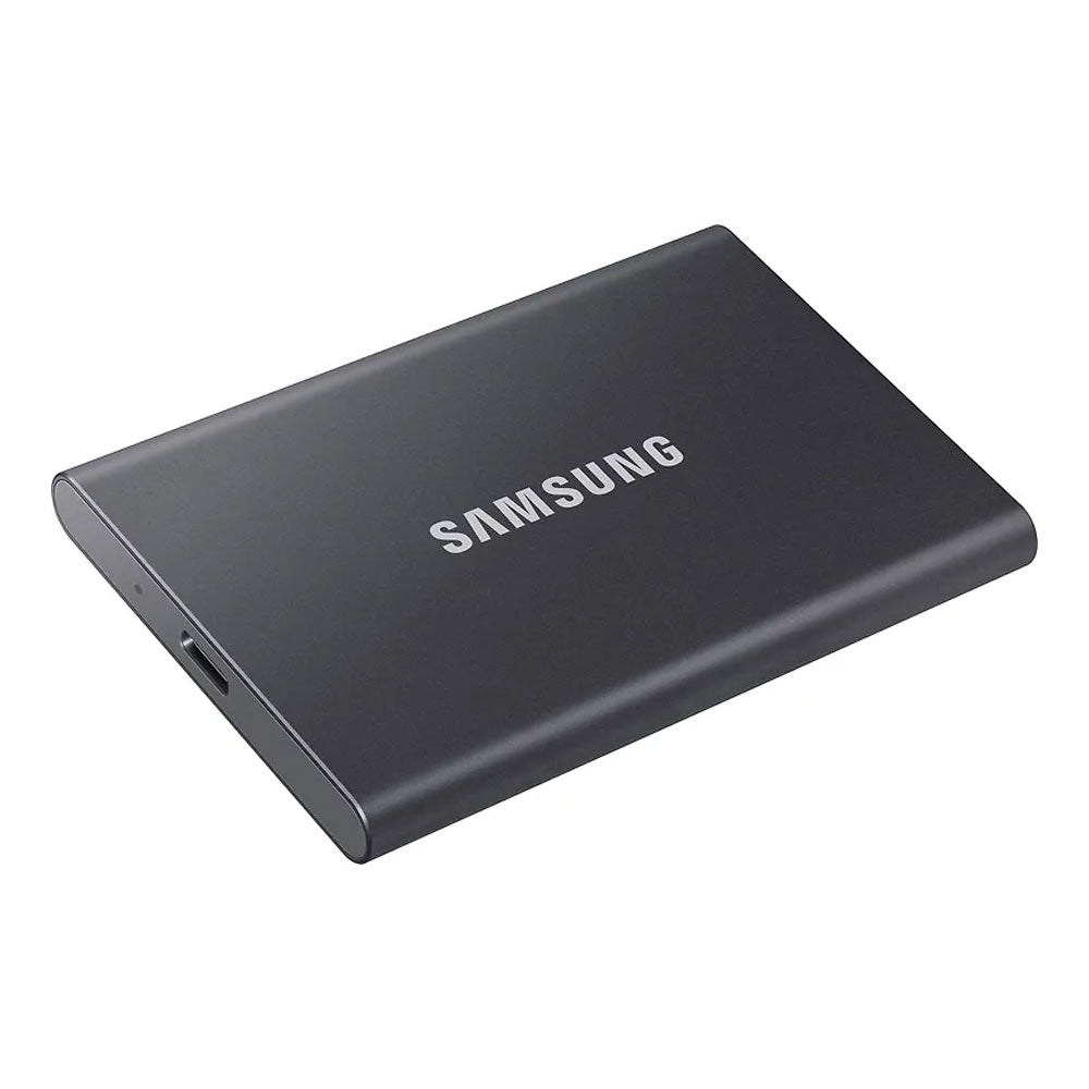 Samsung T7 -ulkoinen SSD-levy, 2 Tt - harmaa