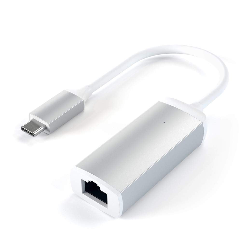 Satechi USB-C to Ethernet -sovitin - hopea