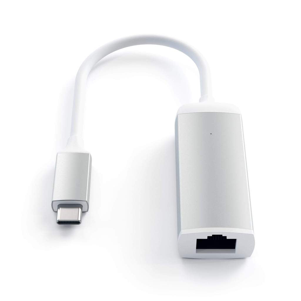 Satechi USB-C to Ethernet -sovitin - hopea
